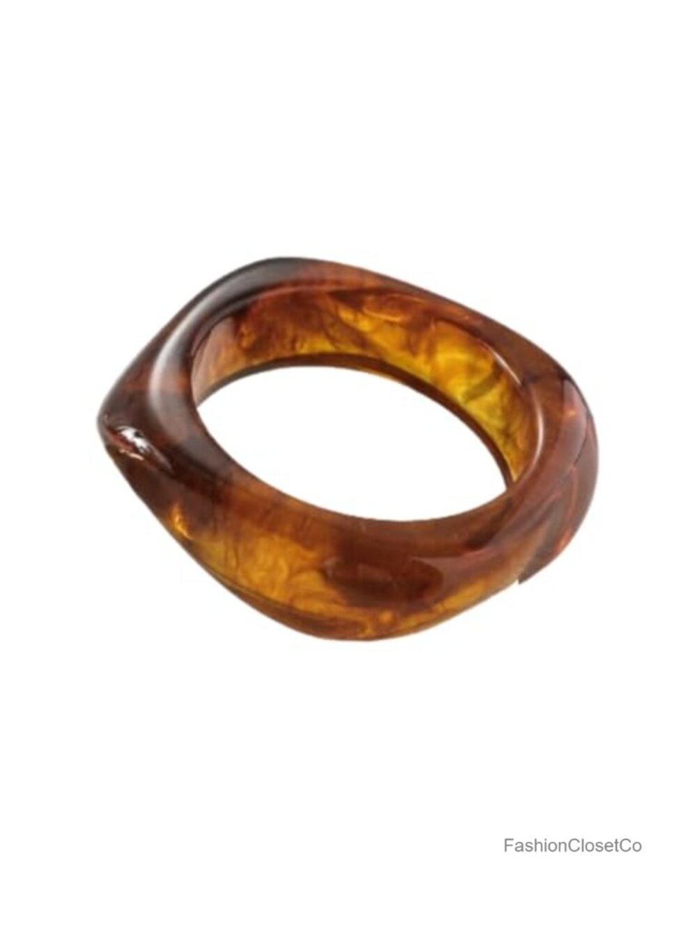 Acrylic Chunky Bangle Bracelets Resin Cuff Vintage Geometric Set